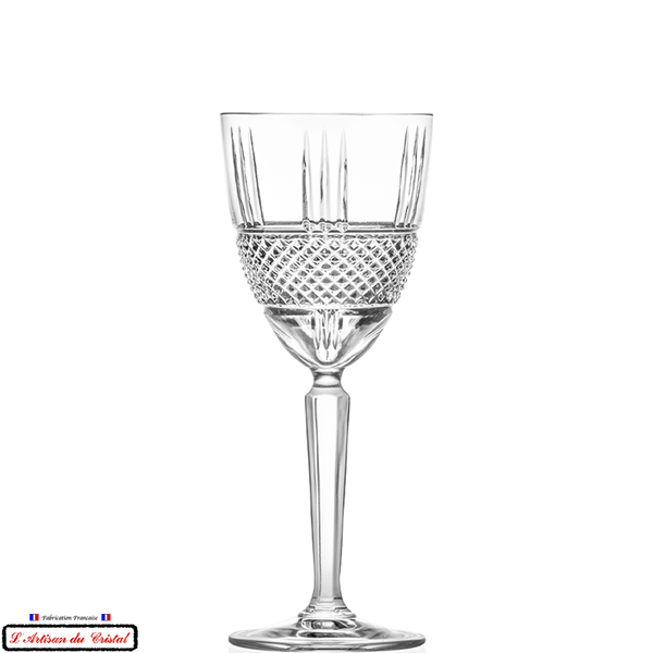 Diamond Service : Crystal Water Glasses (29 cl) Maison Klein 54120 Baccarat France