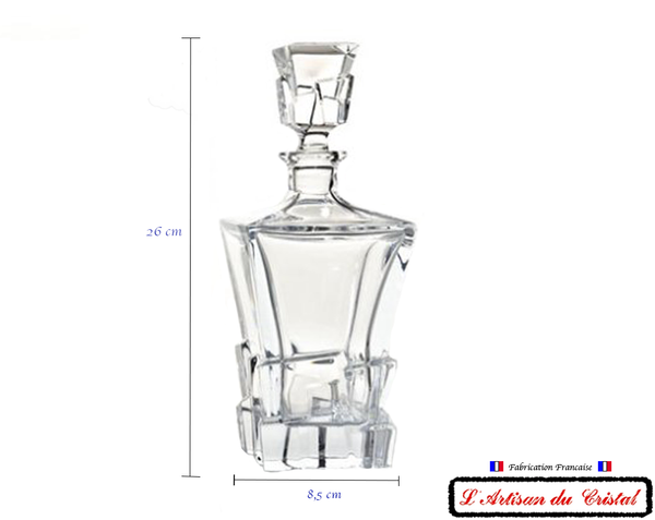 Service Glacier Carafe à Whisky Cristal Maison Klein 54120 Baccarat France