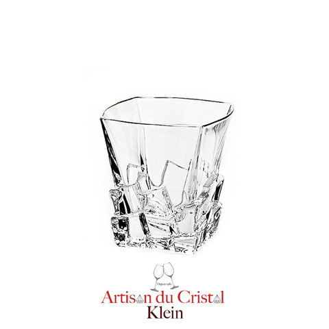 Service Glacier 6 verres à Whisky en Cristal (28 cl) Maison Klein 54120 Baccarat France