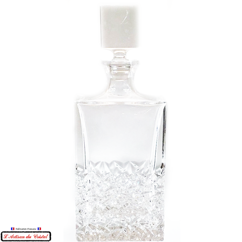Service Iceman : Carafe à Whisky en Cristal Maison Klein 54120 Baccarat France