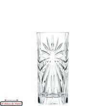Load image into Gallery viewer, Sunbeam Service: 6 Long Drink Glasses in Crystal Maison Klein 54120 Baccarat France
