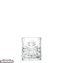 Load image into Gallery viewer, Sunshine Service: 6 Crystal Whisky Glasses (31 cl) Maison Klein 54120 Baccarat France
