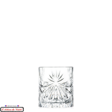 Load image into Gallery viewer, Sunshine Service: 6 Crystal Whisky Glasses (31 cl) Maison Klein 54120 Baccarat France