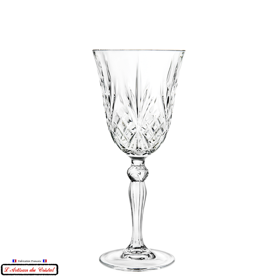 Romeo Service: Crystal Water Glasses (29 cl) Maison Klein 54120 BACCARAT France
