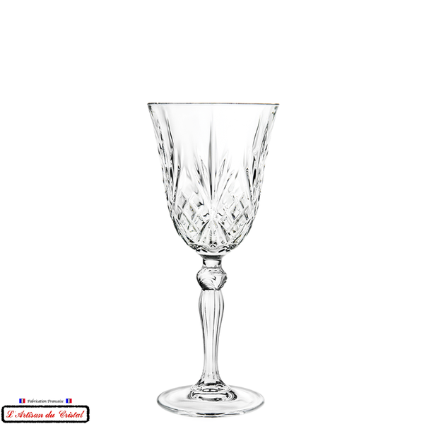 Service ROMEO : Verres à Vin en Cristal (21 cl) Maison Klein 54120 Baccarat France