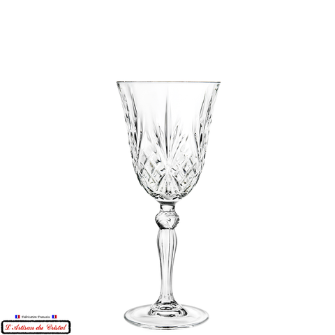 ROMEO Service: Crystal Wine Glasses (21 cl) Maison Klein 54120 Baccarat France