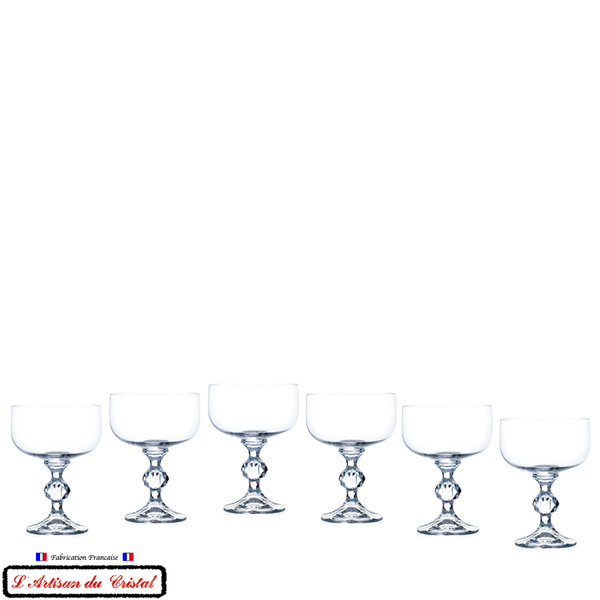 Service San Remo 6 coupes à champagne 20 cl
