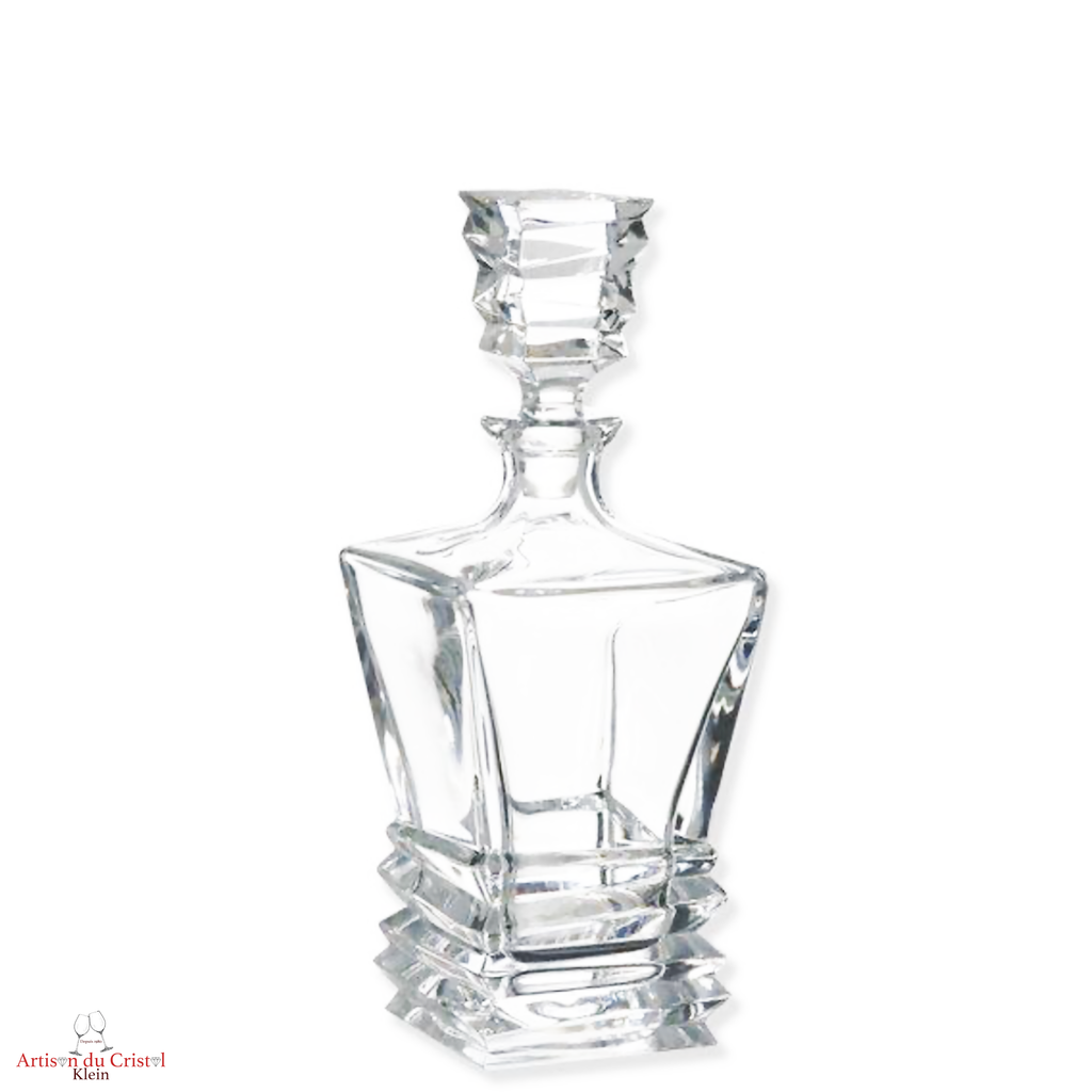 Service Square : Carafe à Whisky Decanter 90 cl en Cristal Klein 54120 Baccarat France