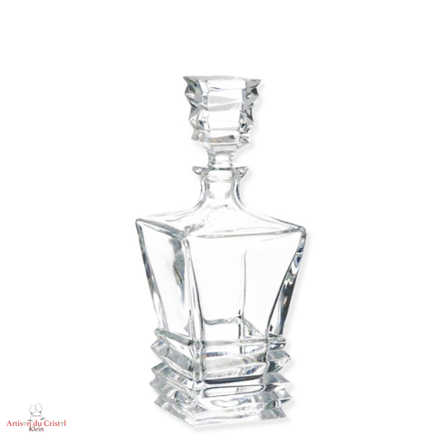 Service Square : Carafe à Whisky Decanter 90 cl en Cristal Klein 54120 Baccarat France