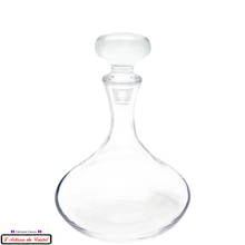 Charger l&#39;image dans la galerie, Service Tradition : Carafe à Vin en Cristal avec Bouchon Maison Klein 54120 Baccarat France
