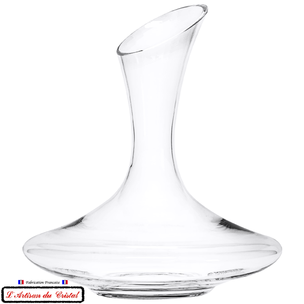 Service Tradition : Carafe Bateau Décanter à Vin en Cristal Maison Klein 54120 Baccarat France