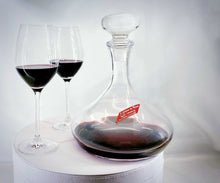 Charger l&#39;image dans la galerie, Service Tradition : Carafe à Vin en Cristal avec Bouchon Maison Klein 54120 Baccarat France
