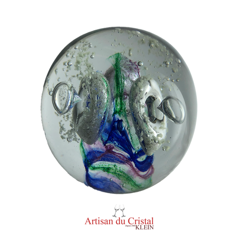 Sulfure Presse Papier en Cristal : Big Waves