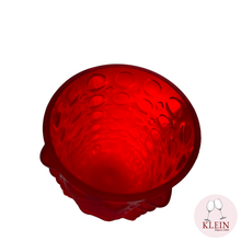 Load image into Gallery viewer, Vase pineapple collection &quot;Le Rouge et Le Noir&quot; vue du dessus
