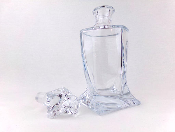 Service Tourbillon : Carafe à Whisky en Cristal Maison Klein 54120 Baccarat France
