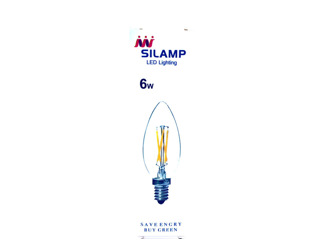 Pack of 6 special crystal Led bulbs: cold white light.
