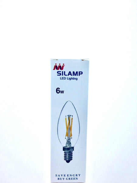 Pack 6 ampoules Led spéciales cristal: lumière blanc neutre.