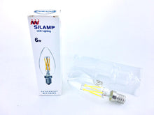 Charger l&#39;image dans la galerie, Pack de 6 ampoules Led spéciales cristal: lumière blanc froid.
